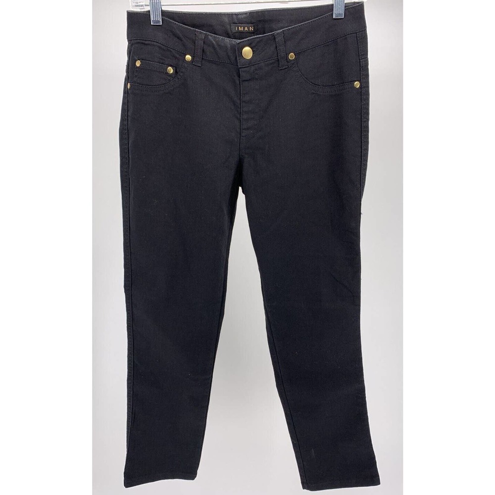 Women's Iman Black Jeans Size S